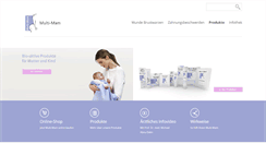 Desktop Screenshot of multi-mam.de