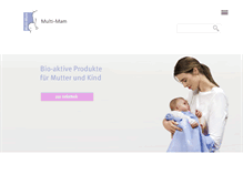 Tablet Screenshot of multi-mam.de